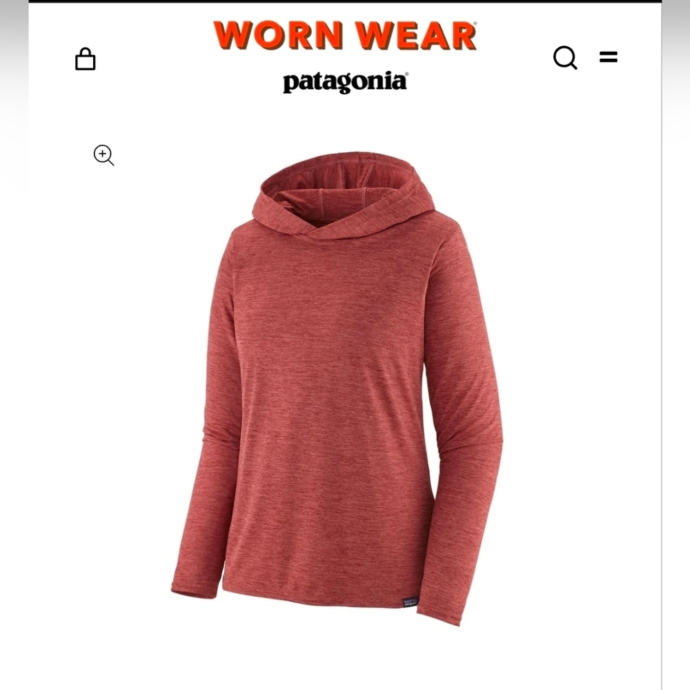 Patagonia Women's Capilene Cool  Hoodie Size XL